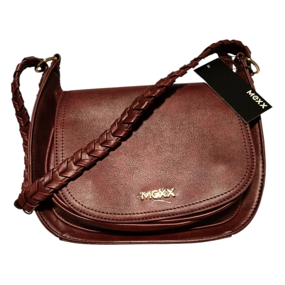 Mexx Stylish Maroon Burgundy Shoulder Bag - Picture 10 of 10